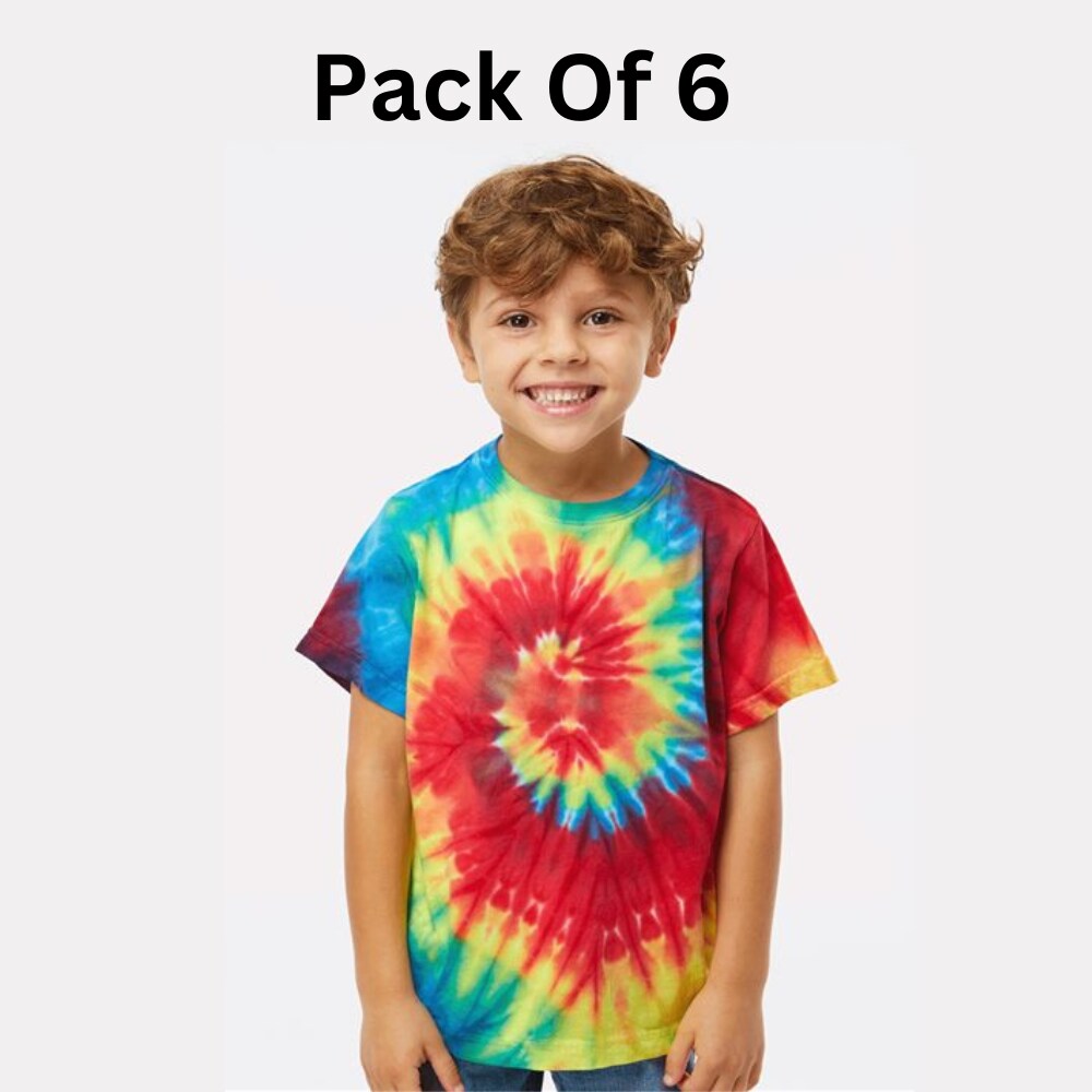 Dyenomite&#xAE; Toddler Spiral Tie-Dyed T-Shirt