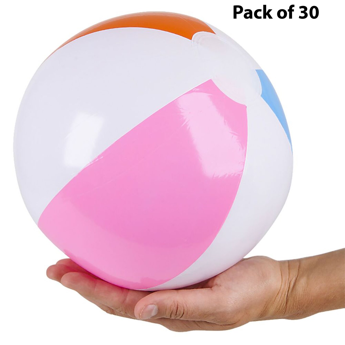 Pool Beach Balls Inflatable Toys | 12 Inch Beach Toys for Kids | MINA&#xAE;
