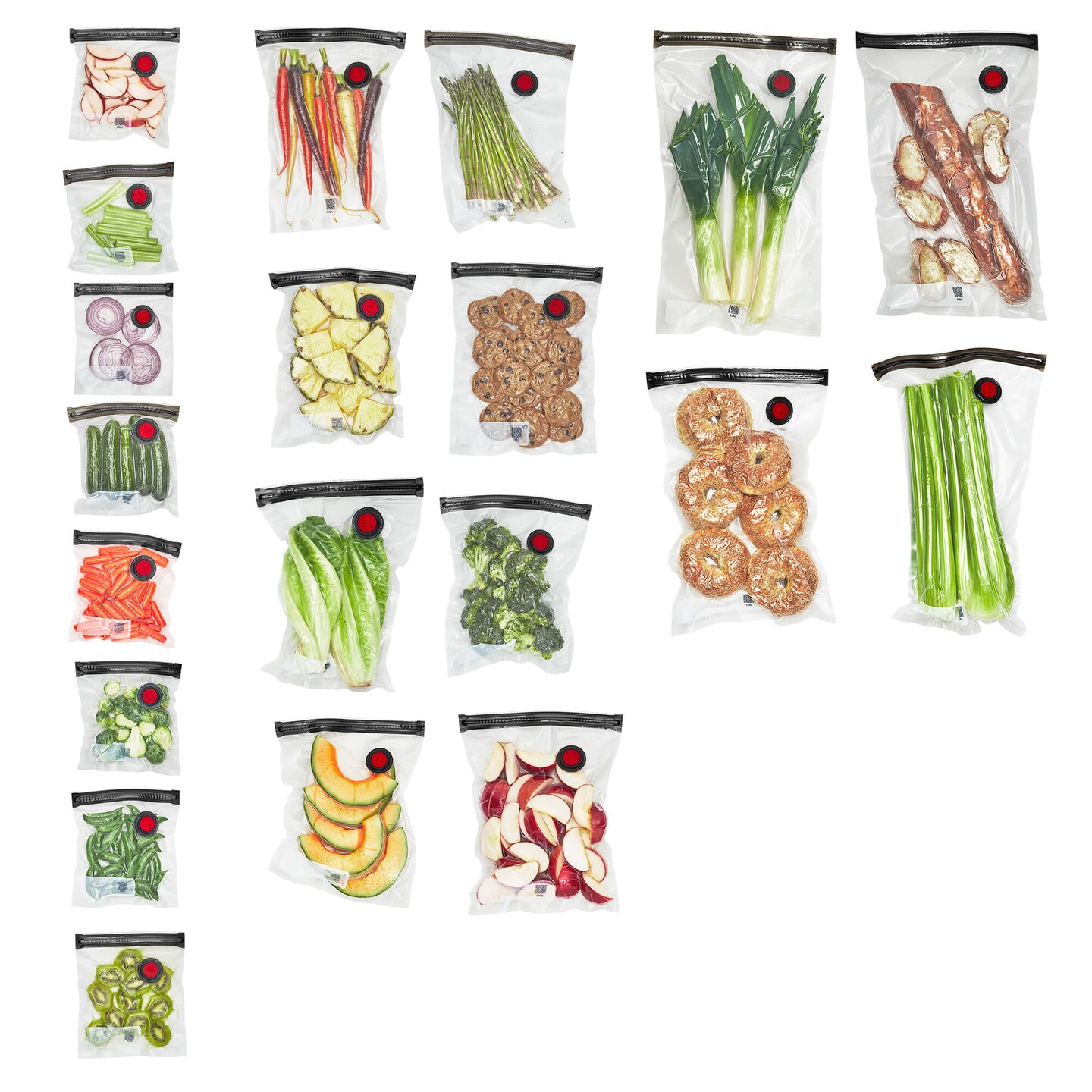 ZWILLING Fresh &#x26; Save Vacuum Sealer Bags Airtight Food Storage Container