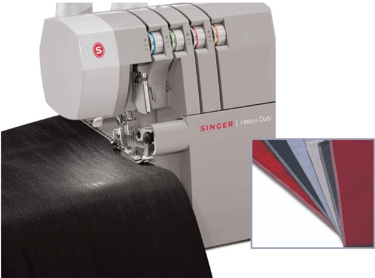 SINGER® PROJECTS Serger Stitches How to adjust your stitches and where