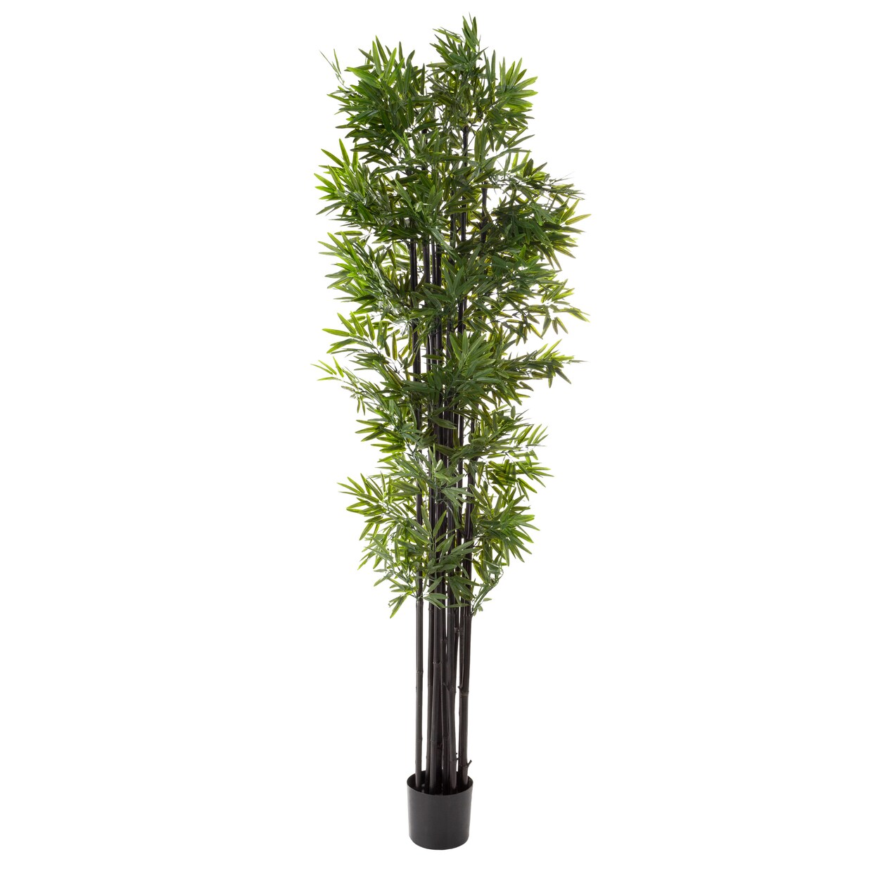 72 Inch Faux Bamboo Tree Plant Indoor Decor Adjustable Leaves Artificial Greenery