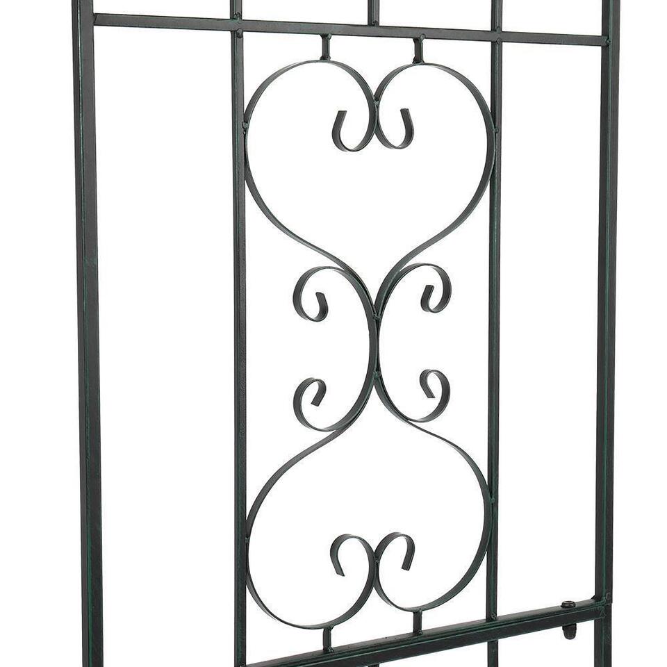 Metal Garden Arch Wedding Arbor Ivy Trellis Rose Patio Climbing Plant