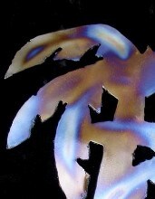 PALM TREE Tropical Beach House Ocean Metal Wall Accent Art Decor