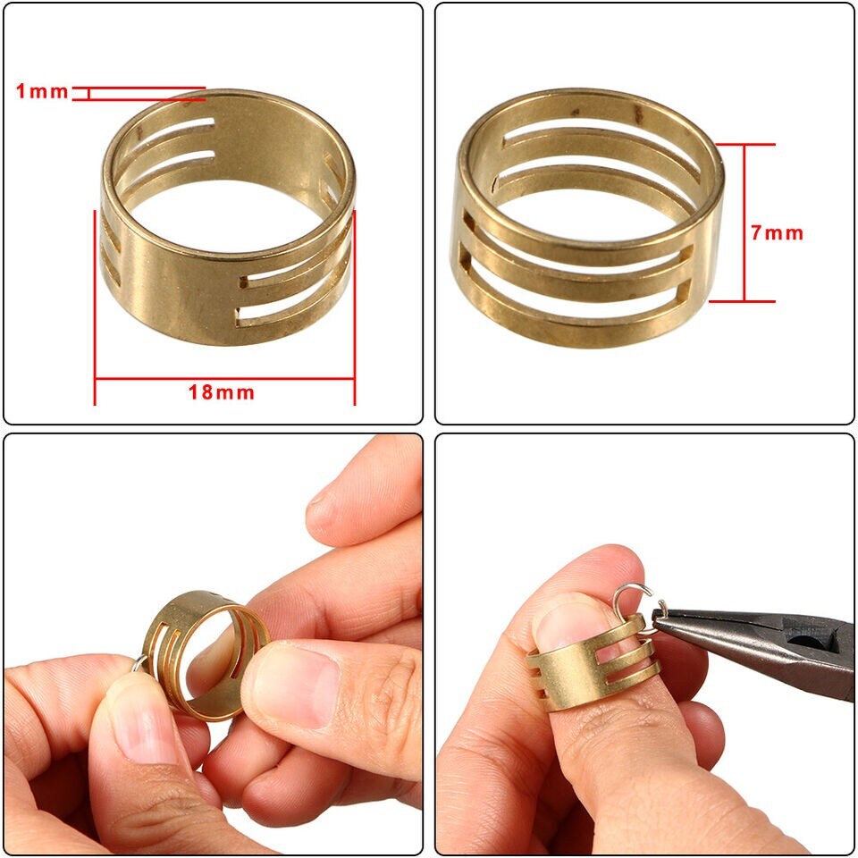 Jewelry Making Kit Beading Repair Tools Craft Supplies Bead DIY Silver