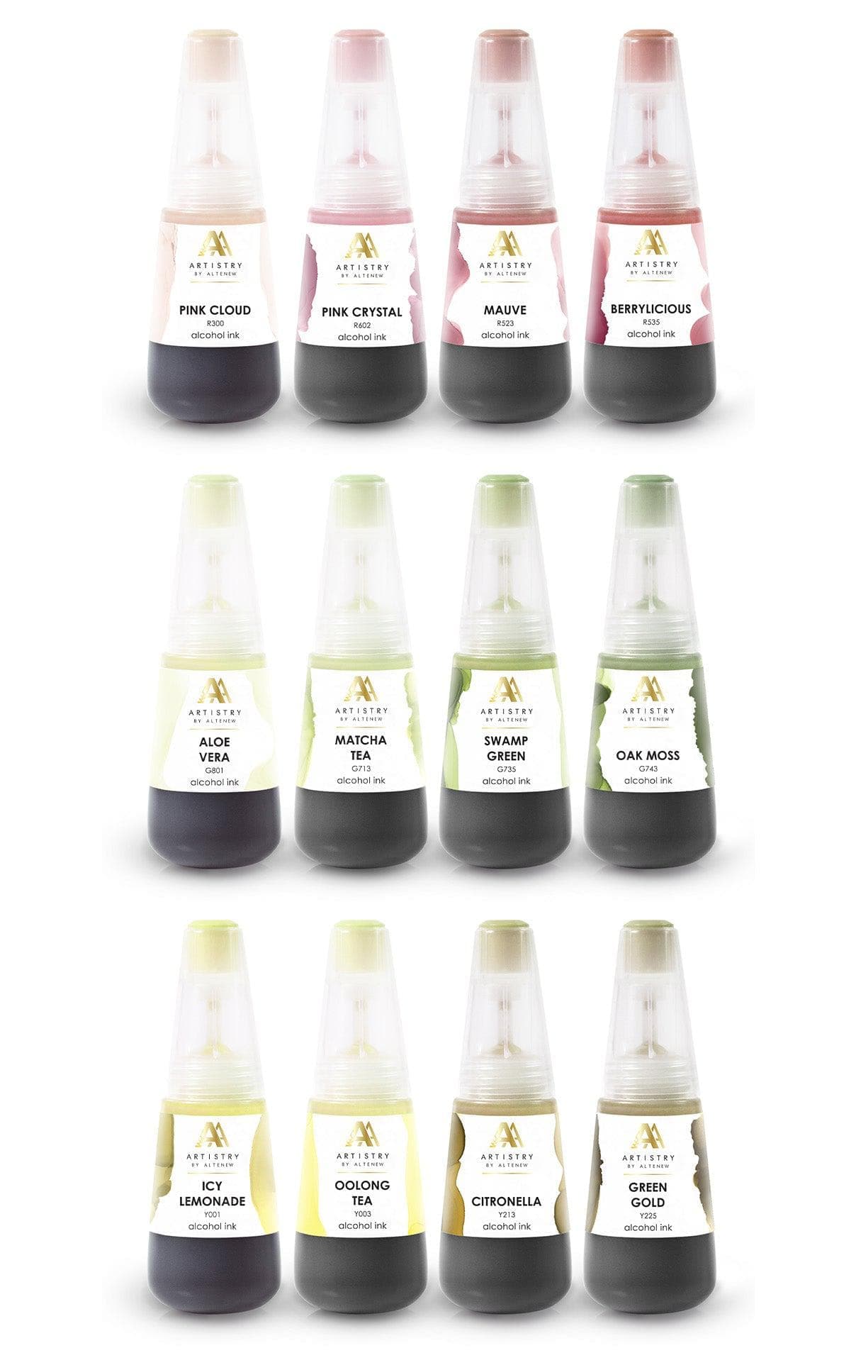 Firewood Garden Artist Alcohol Markers Set &#x26; Alcohol Ink Bundle