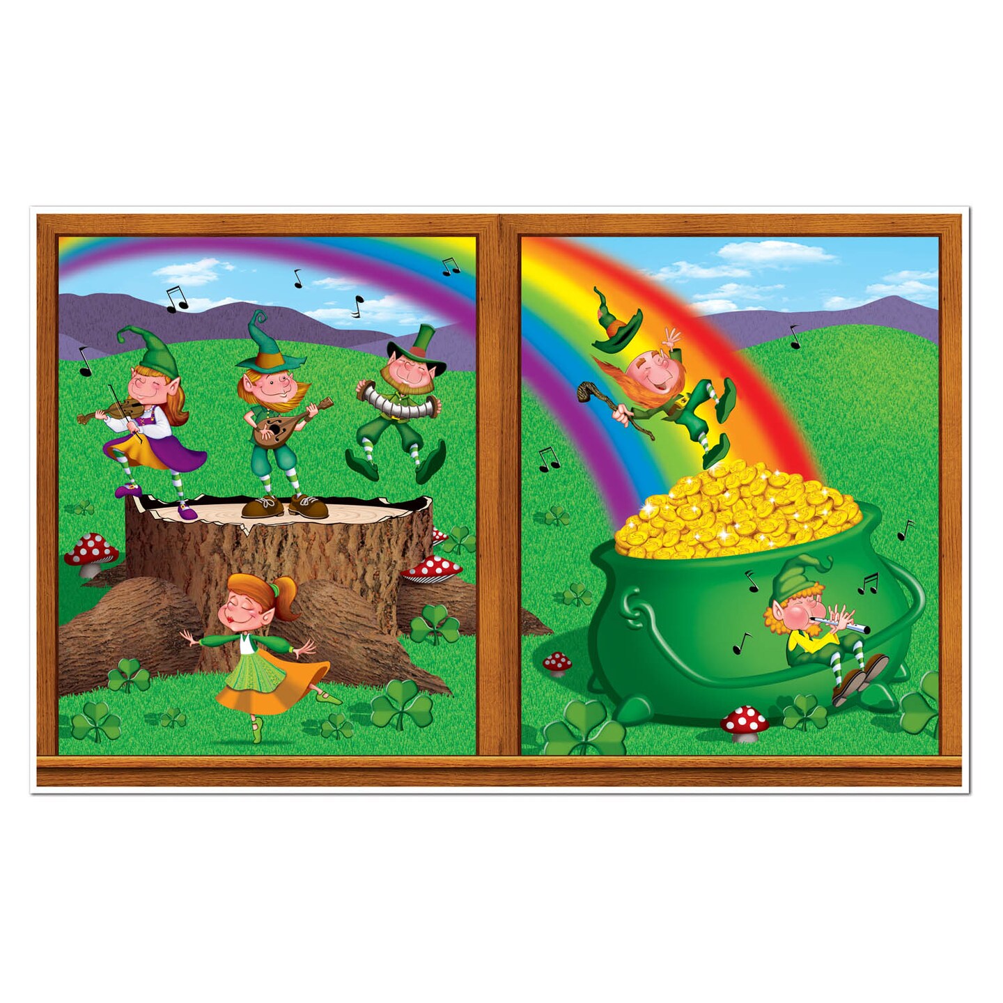 St. Patricks Theme - St Patrick&#x27;s Day Insta-View - Pack of 6