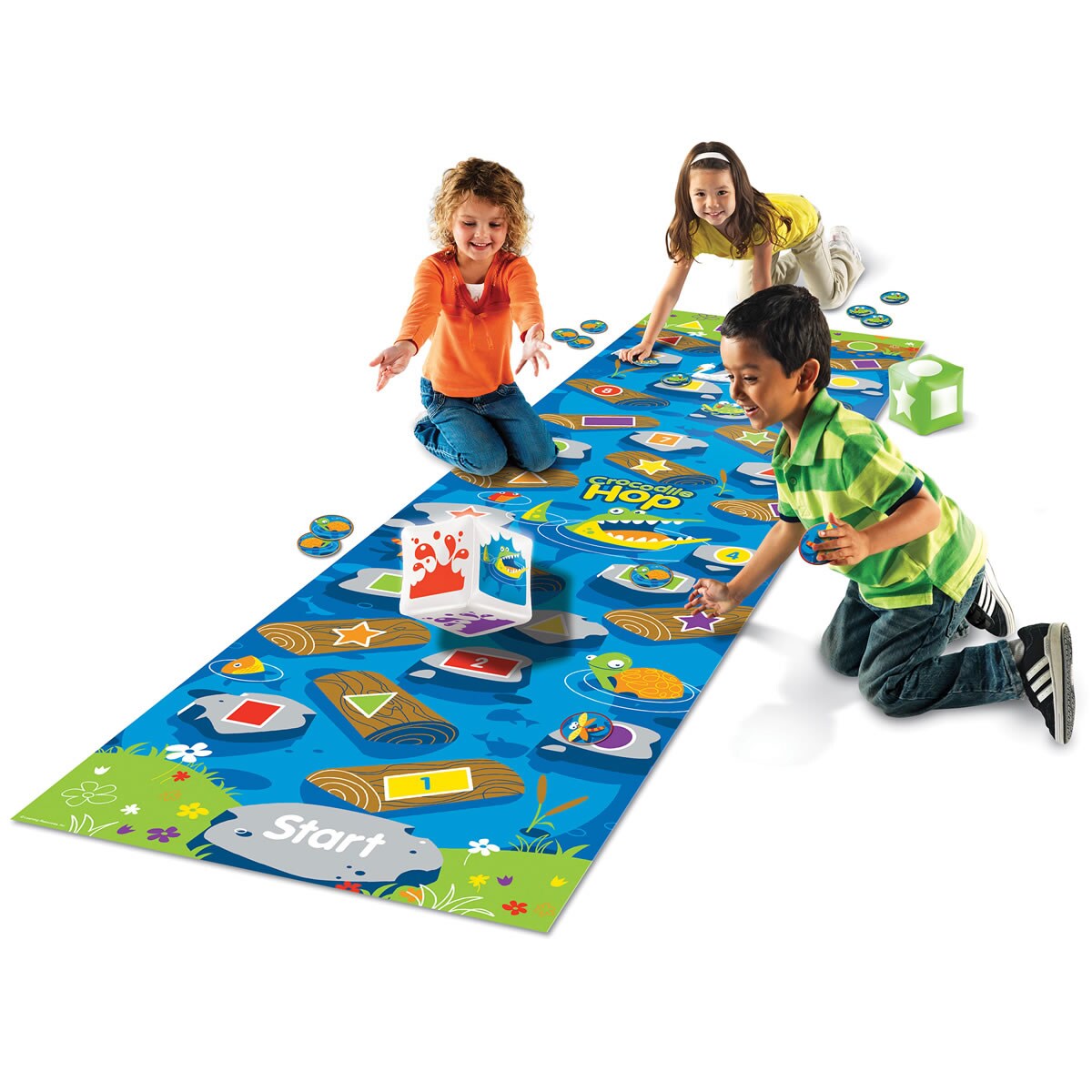 Learning Resources Crocodile Hop Floor Game