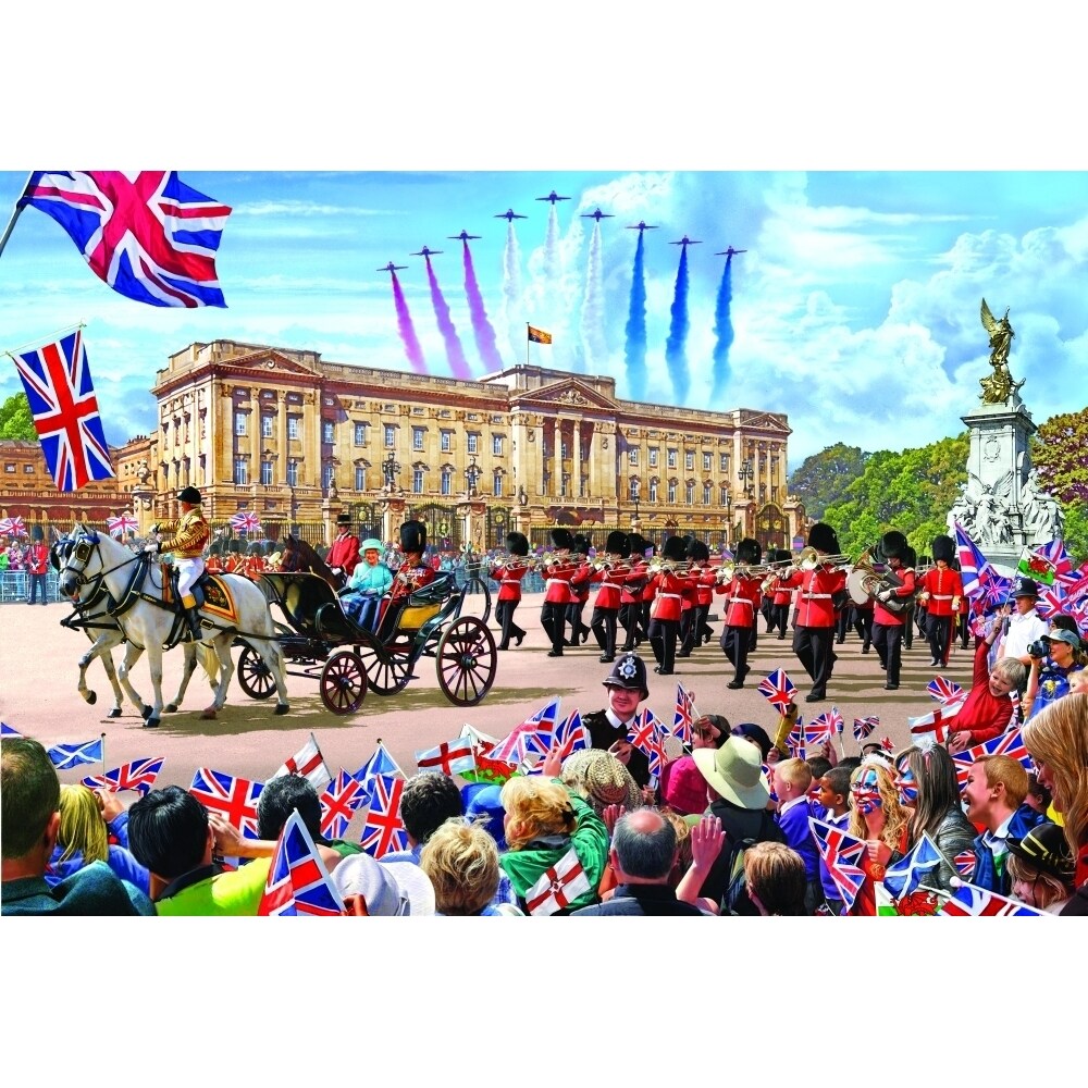 Buckingham Palace Parade Poster Print By Steve Crisp