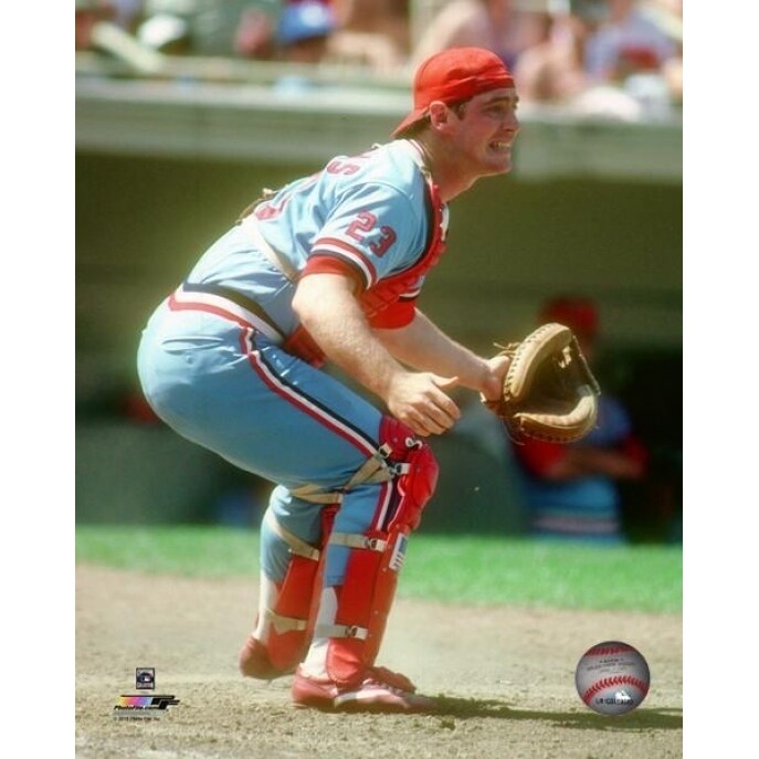 Photofile Ted Simmons Action Photo Print