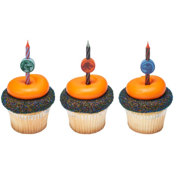 Jurassic World Icon Character Candles, 6pc