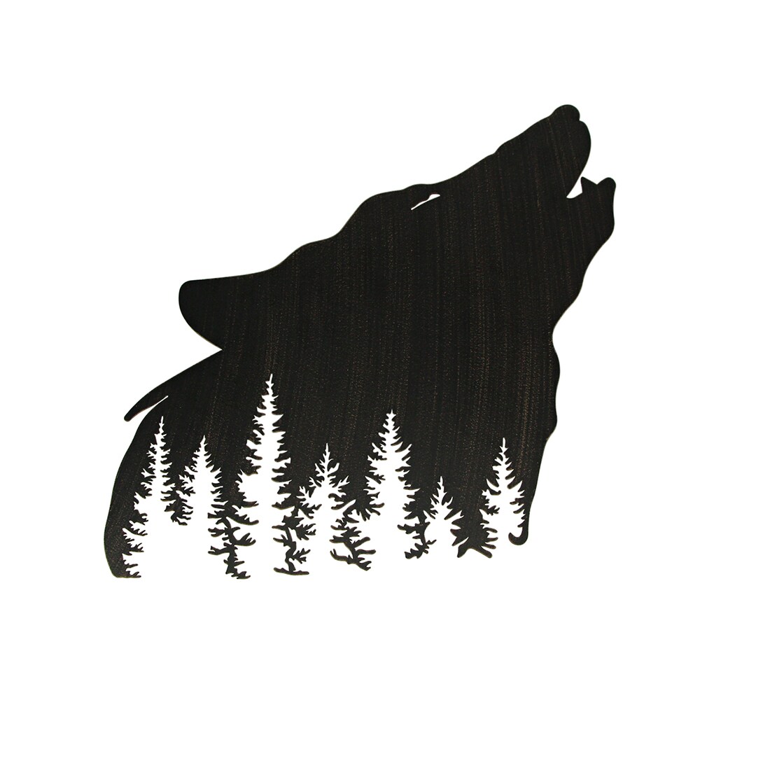 Wolf Laser Cut Metal Wall Art Hanging Forest Room Decor Lodge Decoration