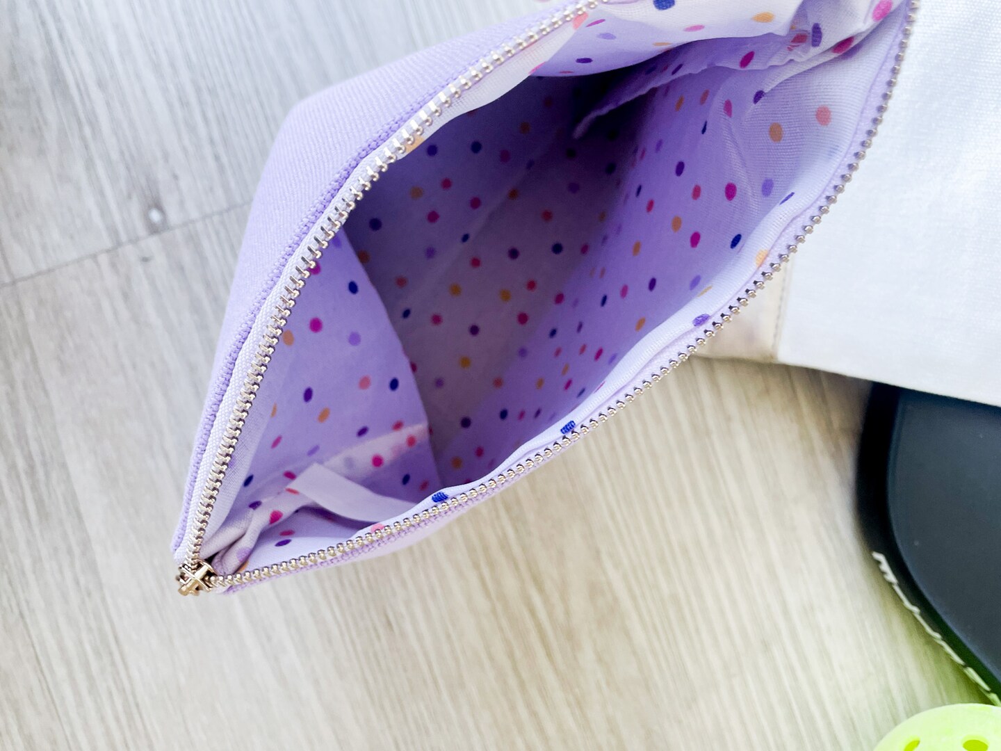 Just One More Game Pickleball Bag, Pickleball Makeup Bag, Pickleball Cosmetic Bag, Linen Makeup Bag, Pickleball Gift product 4