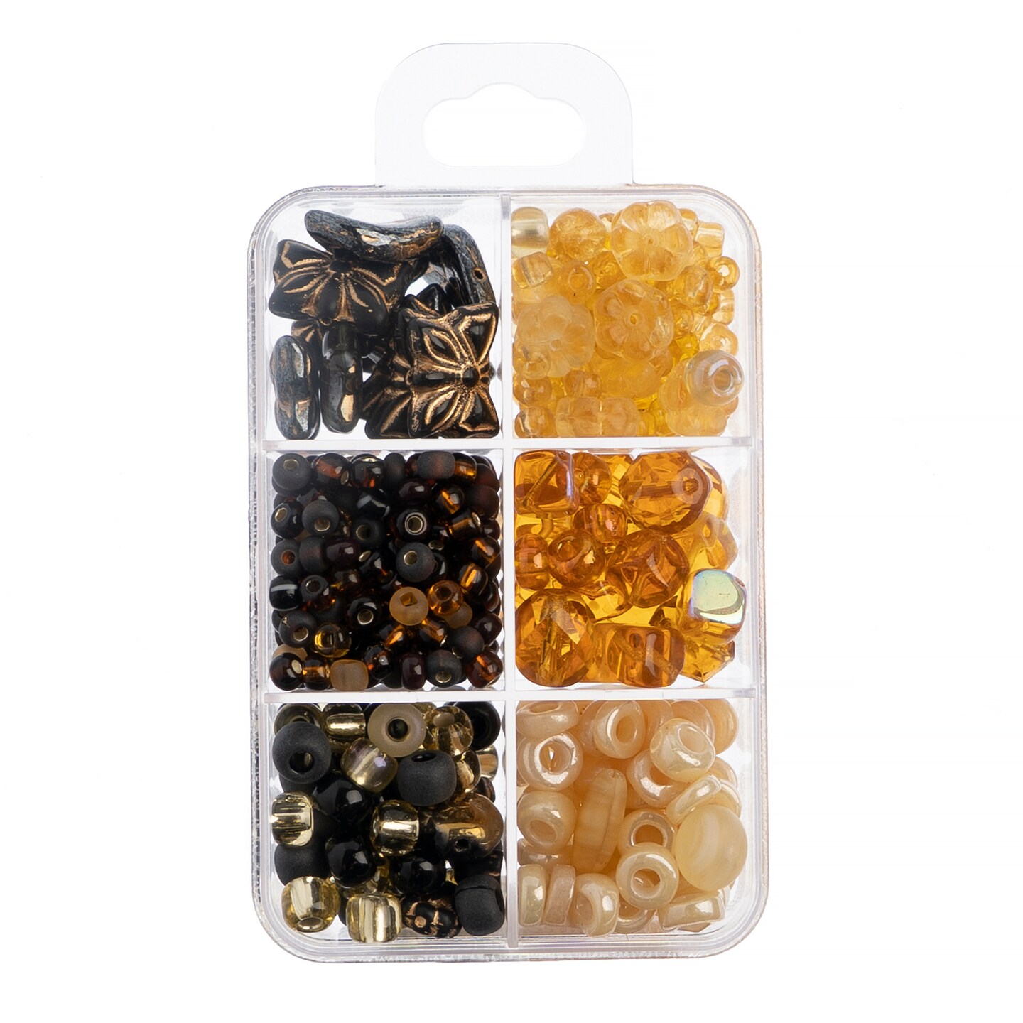 John Bead Recipe Box Czech Glass Beads Kit