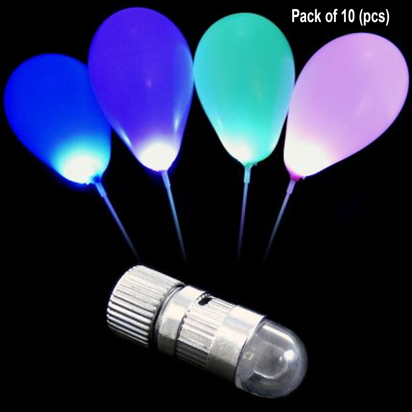 Balloon Light 1 1/8 inches tall by 1/2 inch wide | Bright white light | Raheev®