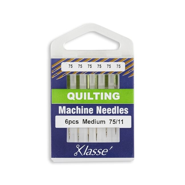 KLASSÉ® -- 75/11 -- Quilting -- Home Sewing Machine Needles (130/705 H)