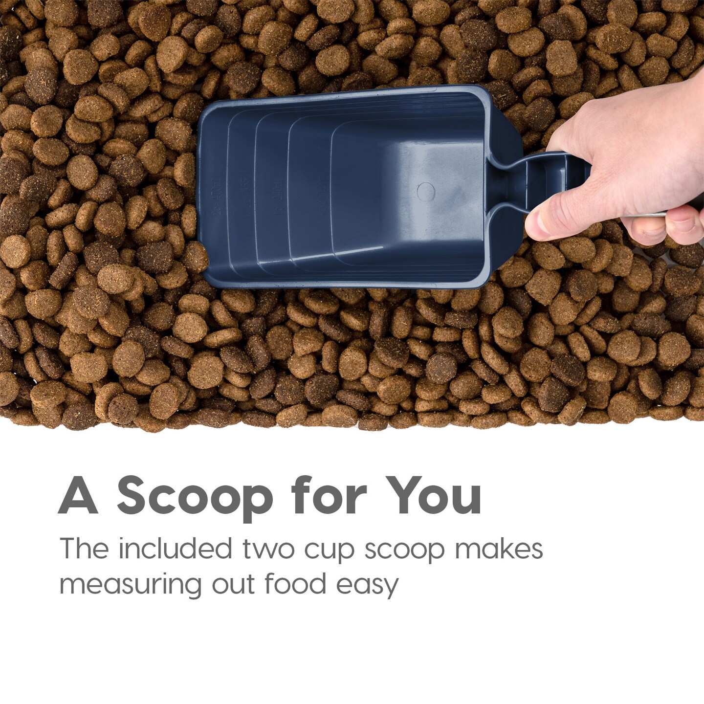 IRIS USA 40lbs+14lbs+scoop Airtight Pet Food Storage Container Combo with Casters