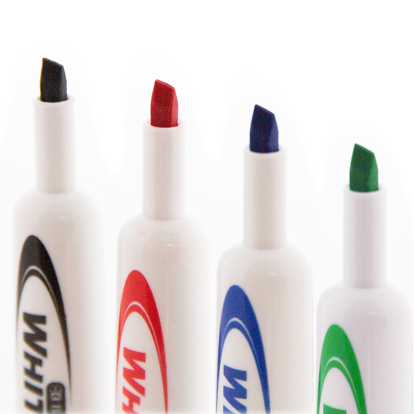 BAZIC Chisel Tip Assorted Color Dry-Erase Markers (12/Pack)