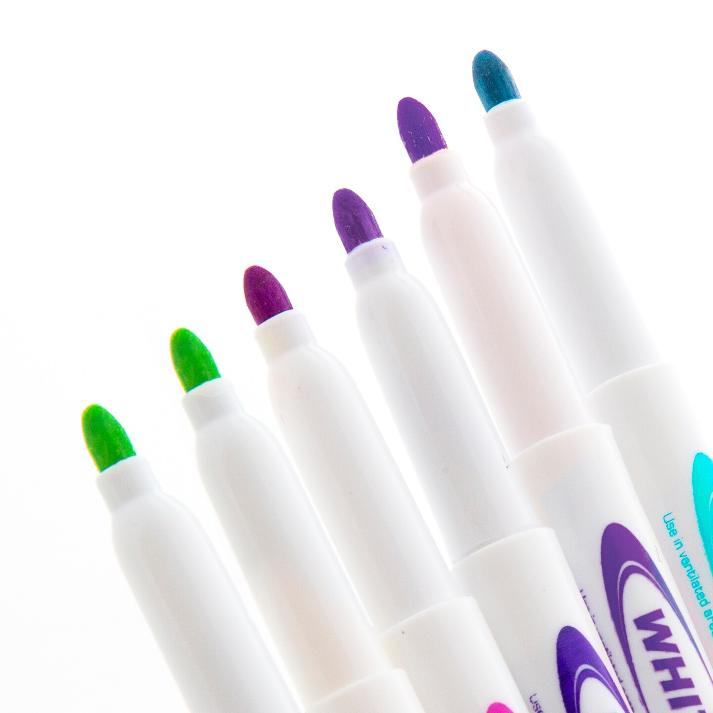 BAZIC Fine Tip Bright Color Dry-Erase Marker (4/Pack)