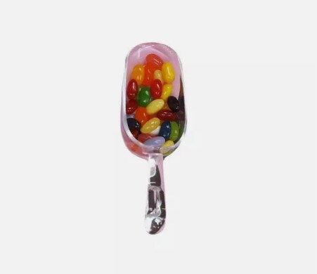 12 PCS Clear Candy Scoopers