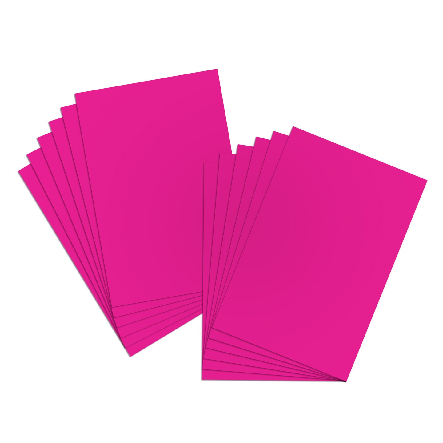 BAZIC 22" X 28" Poster Board Fluorescent - Pink (25 Sheet/Box)