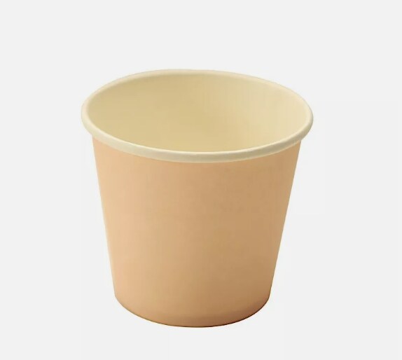 50 Blush 10 oz Round Disposable Paper Cups