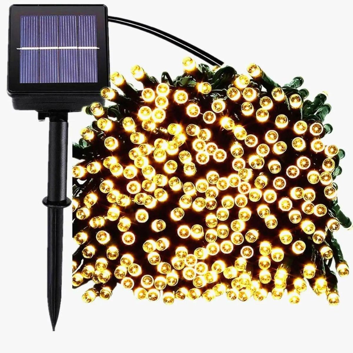 39 ft. High-Quality LED Solar String Light for Christmas Decor