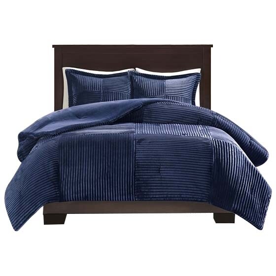 Gracie Mills   Hendricks Plush Down Alternative Comforter Set - GRACE-7168