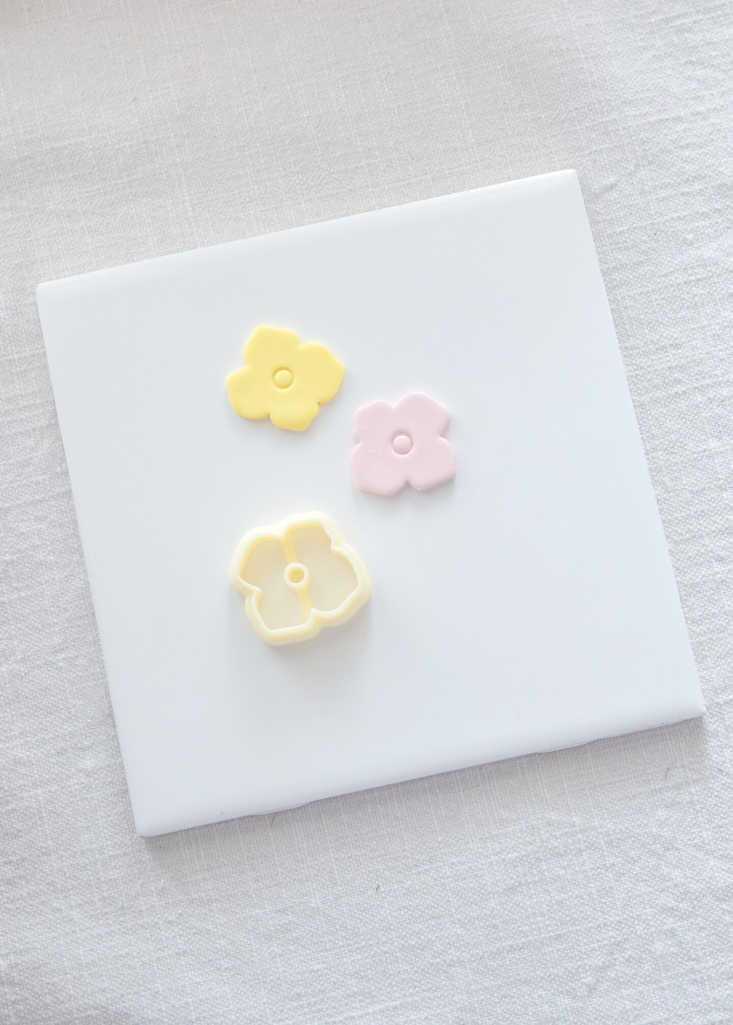 Flower Polymer Clay Cutter Set by Hello Cutters