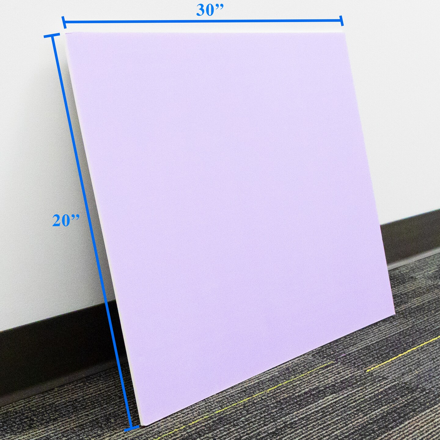 BAZIC 20&#x22; X 30&#x22; Lavender Foam Board
