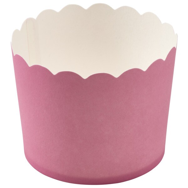 Sachet Pink Scalloped Baking Cups 50ct