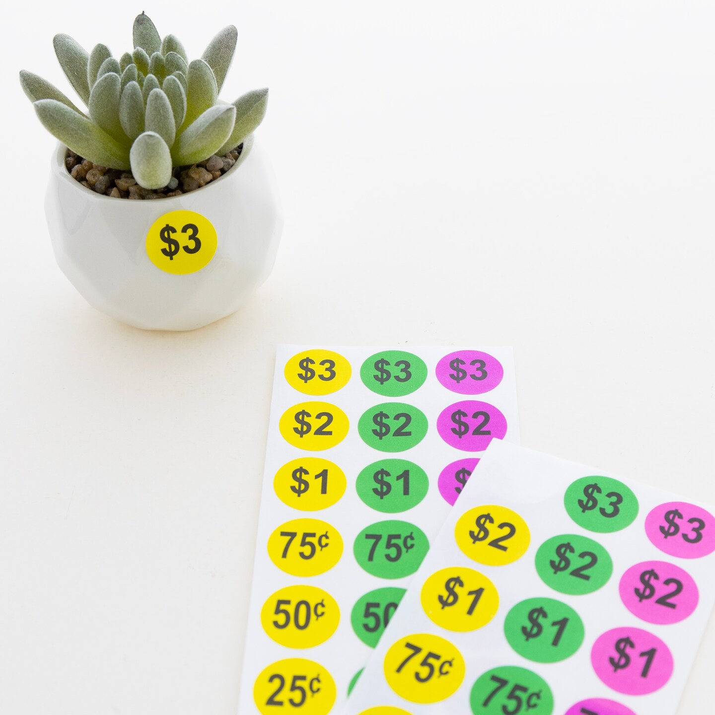 BAZIC Garage Sale Label (180/Pack)