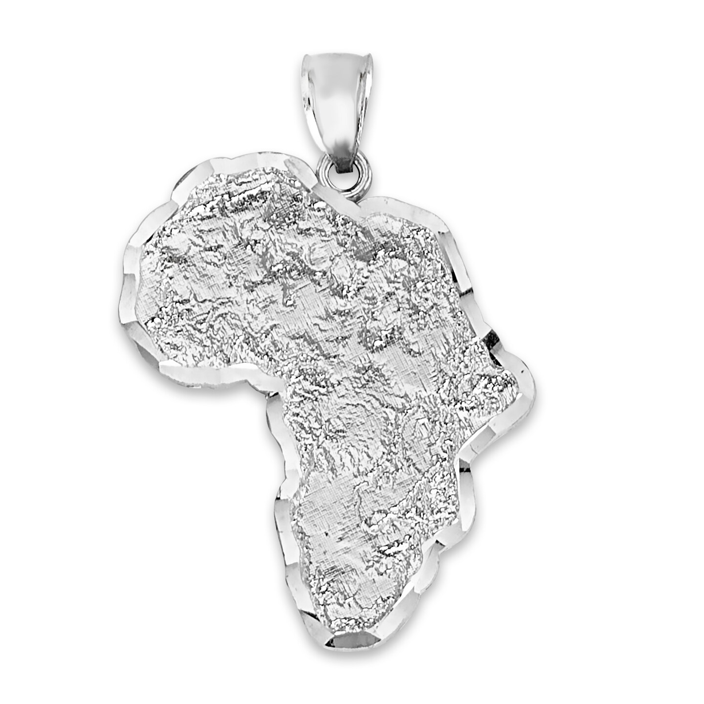 925 Sterling Silver Africa Pendant, African Jewelry for Birthday Gift ...