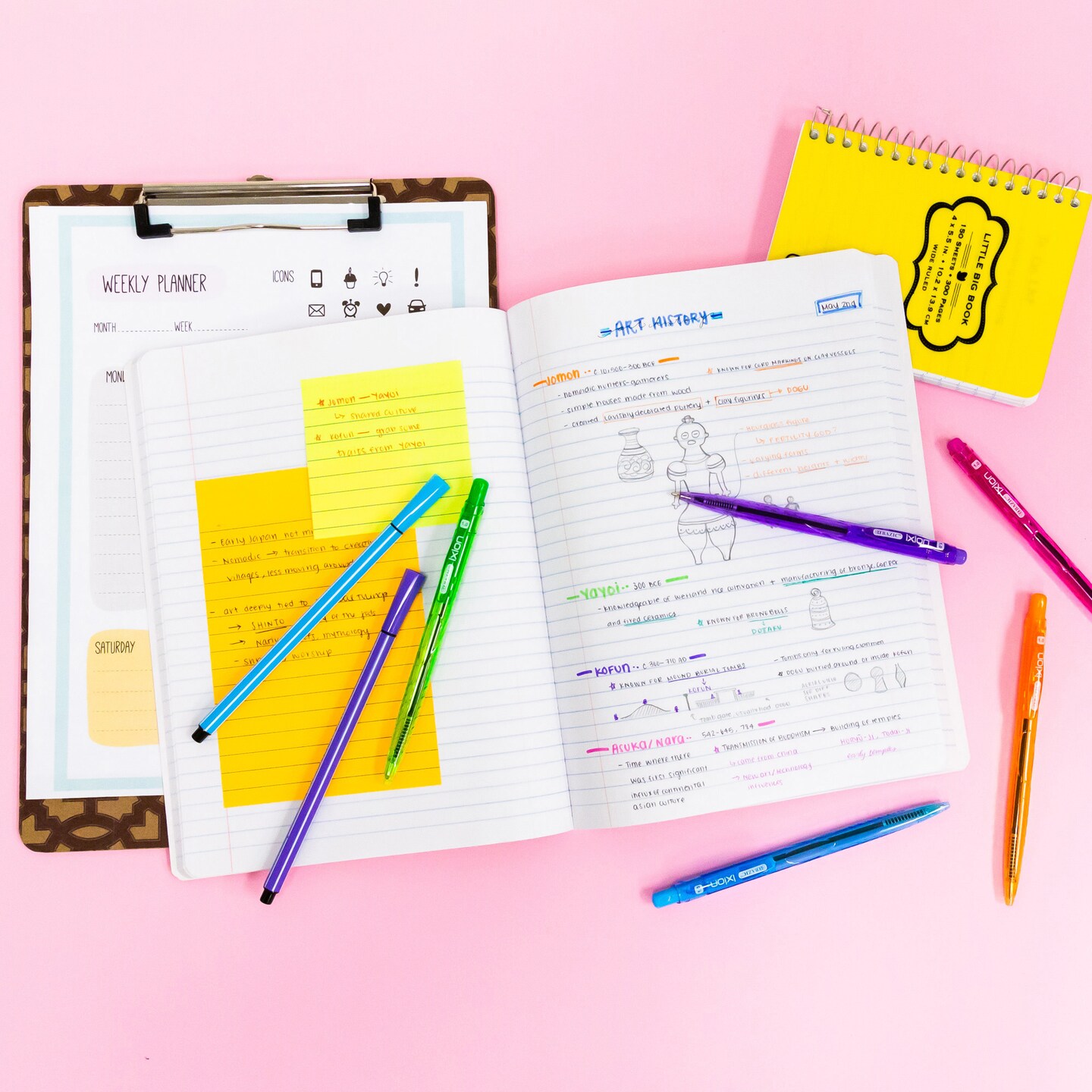 BAZIC Composition Book W/R Black Marble Premium 100 Ct.