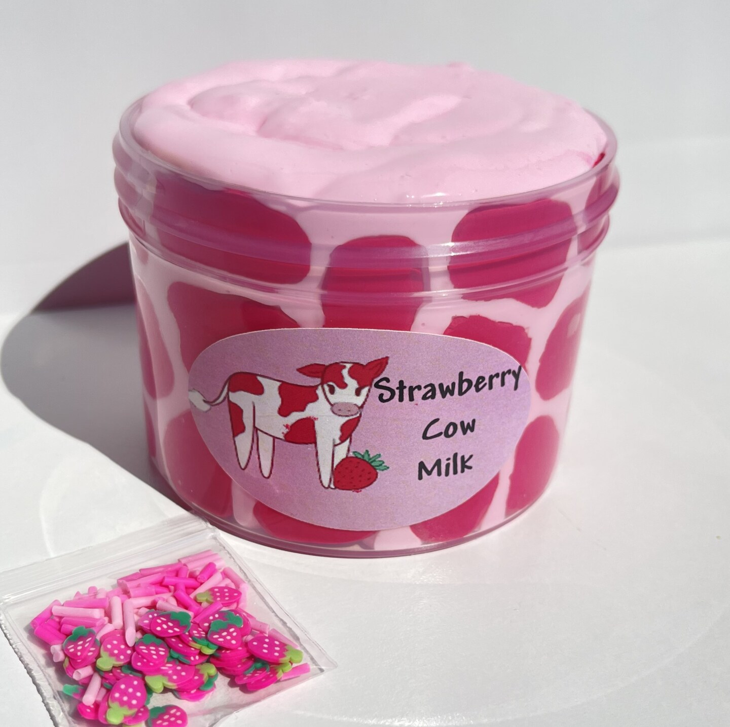 入荷now 安全 DIY Milk Cow Strawberry slime Michaels by MakerPlace | その他