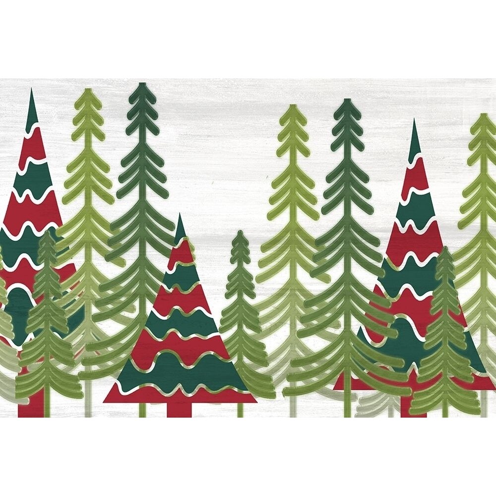 Christmas Trees Poster Print By Allen Kimberly