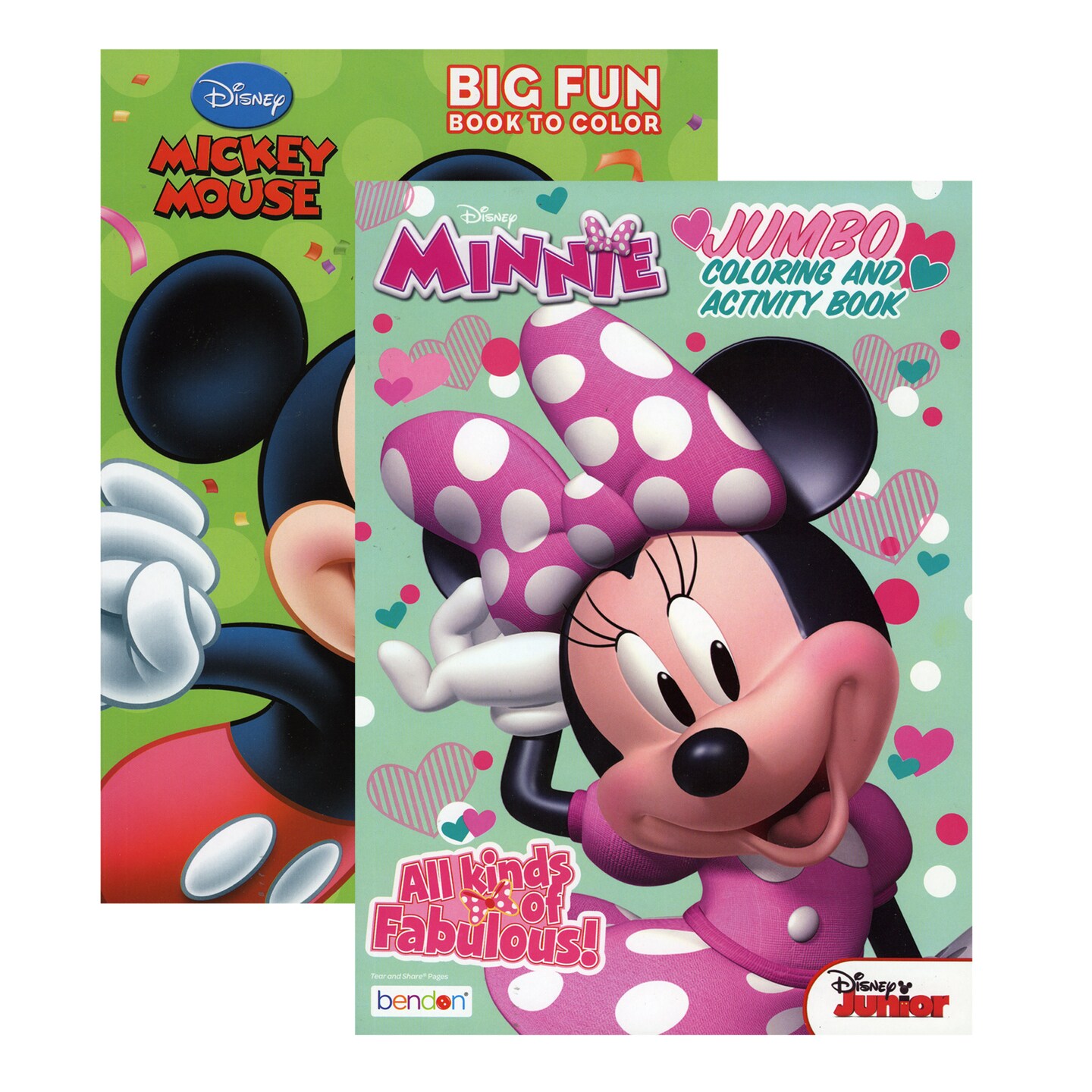 MICKEY &#x26; MINNIE Coloring Book