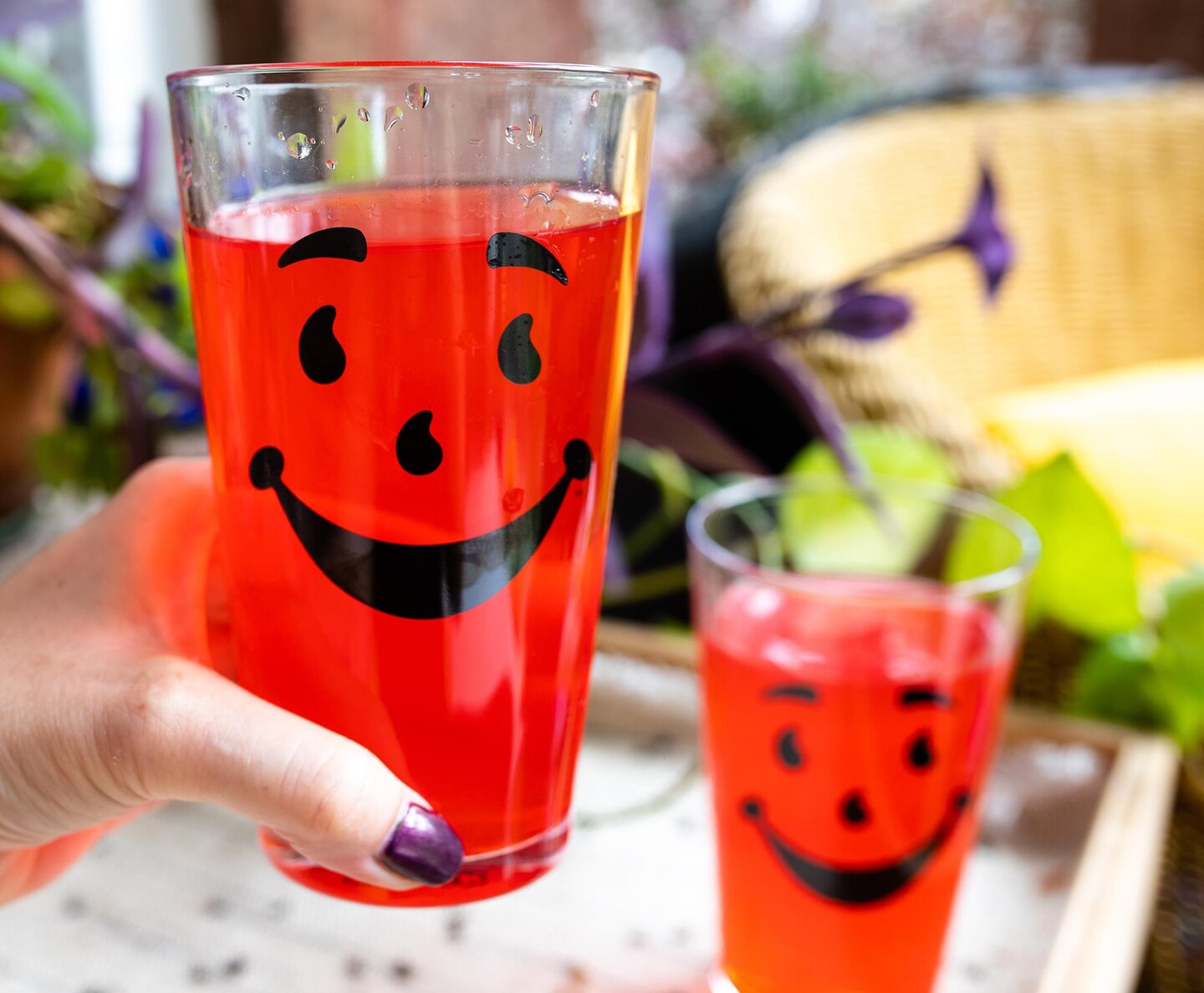 Kool-Aid Man 16-Ounce Pint Glasses | Set of 2