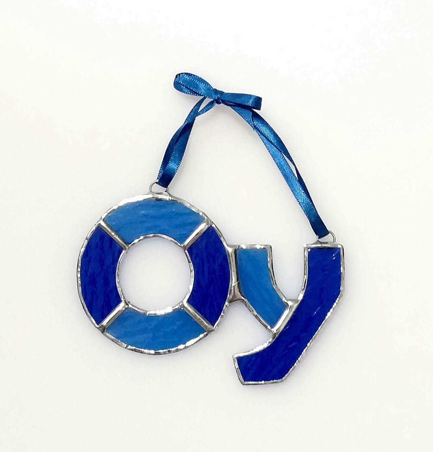 Stained Glass Oy Suncatcher, Judaica Glass Art product 2