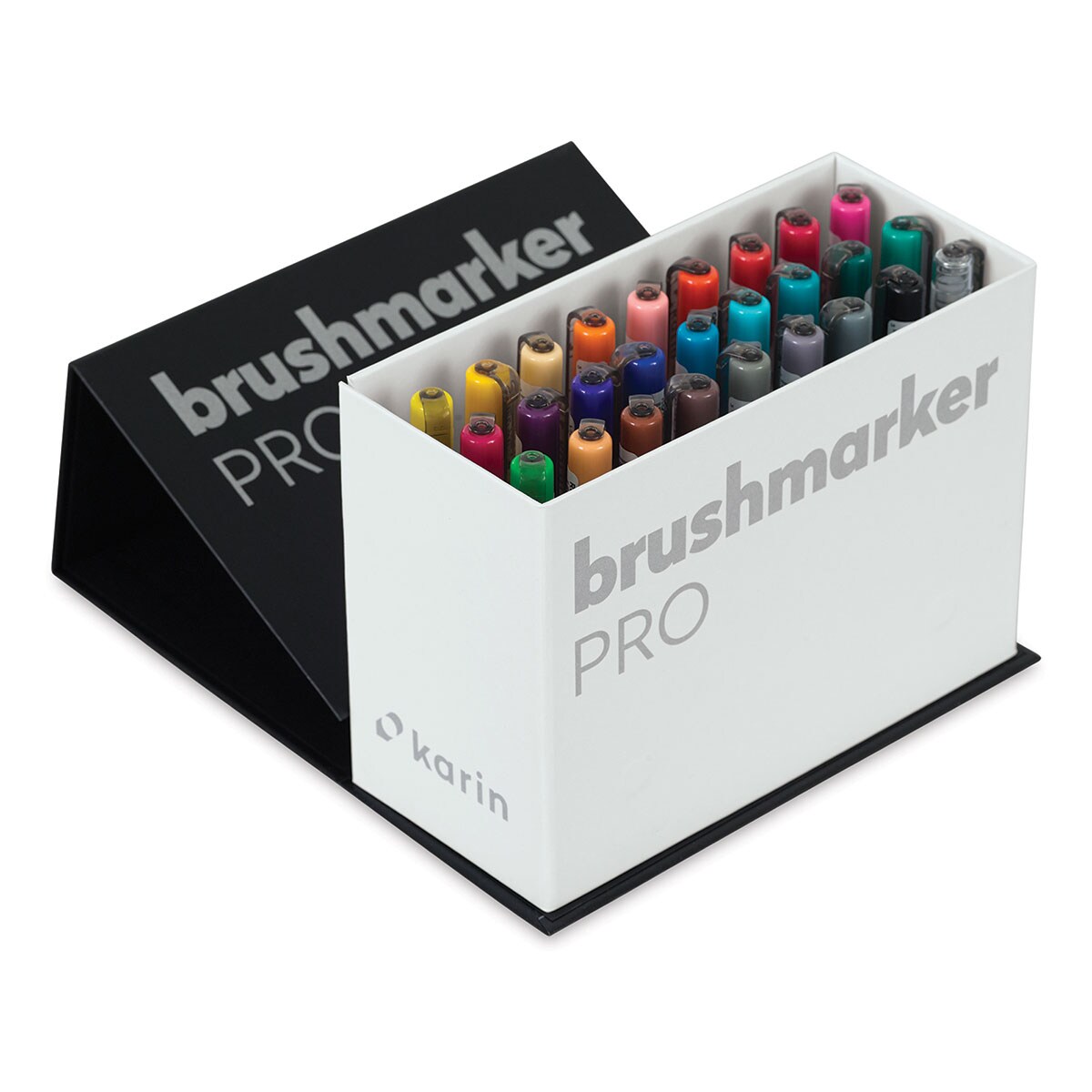 Karin Brushmarkers Pro Markers - Mini Box, Set of 27