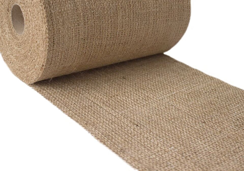 40&#x22; Wide Burlap Fabric Natural Multipurpose Fabric by a Yard