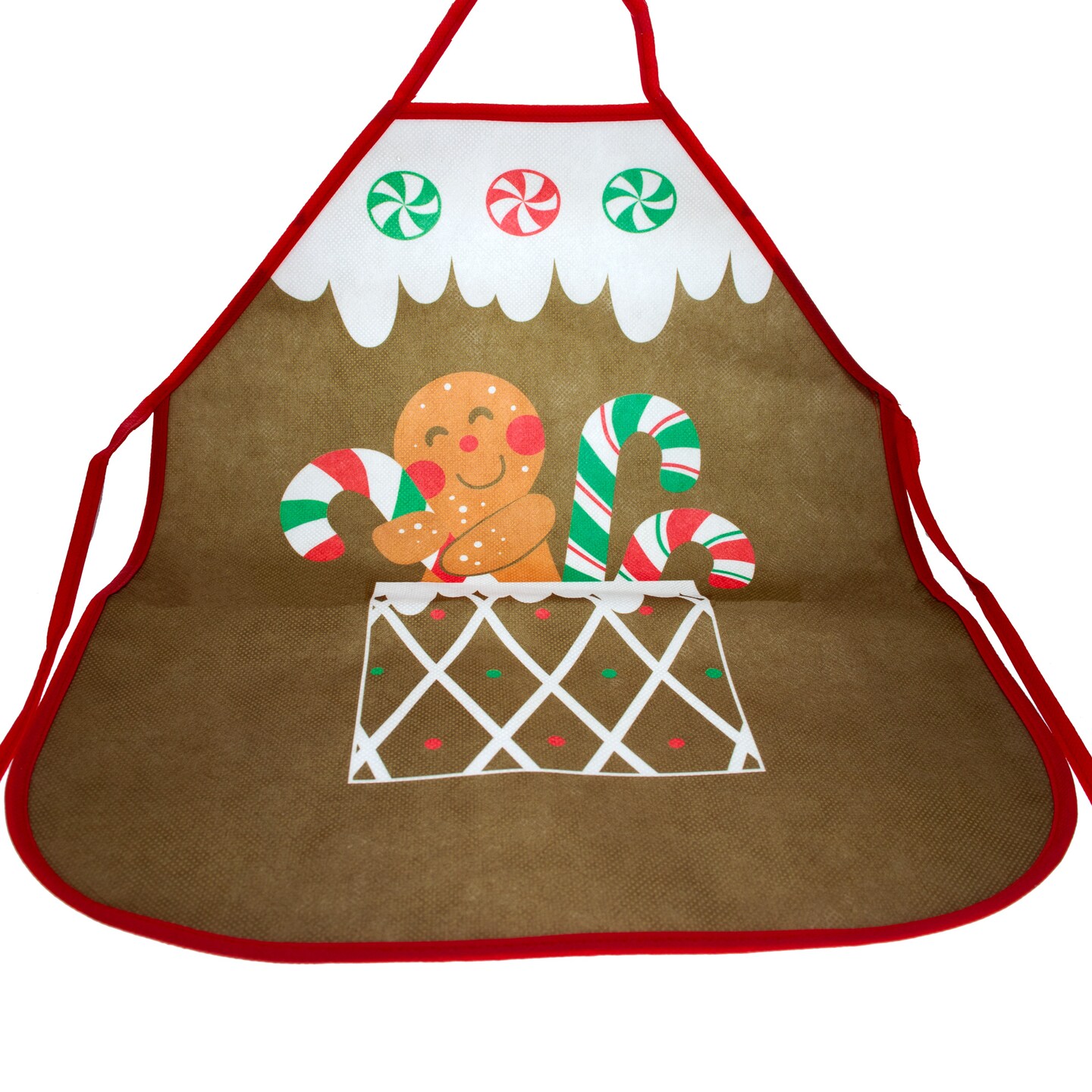 Gingerbread Man Christmas Theme Apron
