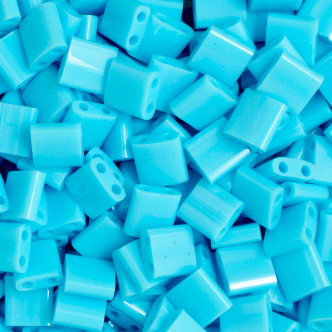 Miyuki Tila 5mm Frosted Opaque AB Glass Beads, 50g Michaels