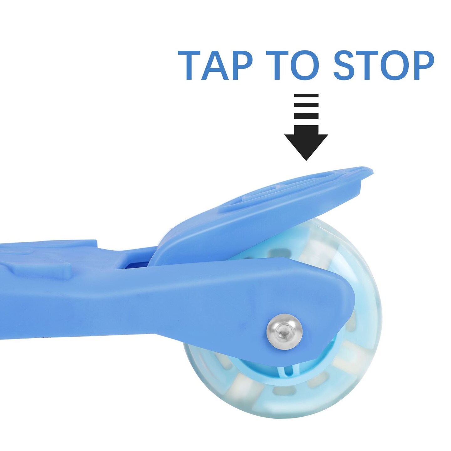 Kids Kick Scooter with Adjustable Height and Light Up Wheels