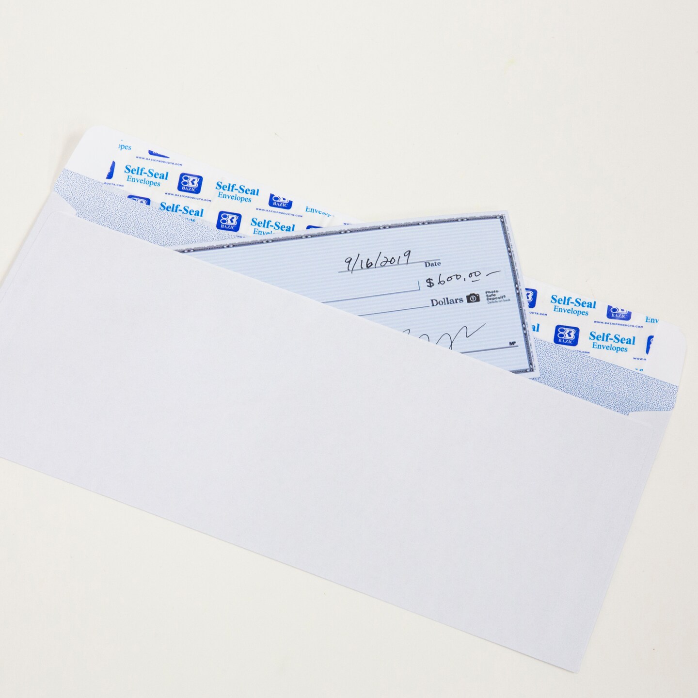 BAZIC #10 Self-Seal Security Envelope (40/Pack)