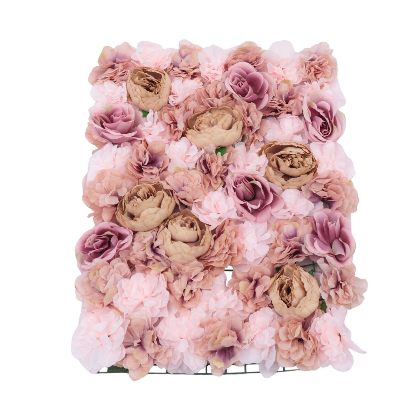 Kitcheniva 6 Pcs Artificial Rose Flower Wall Panel