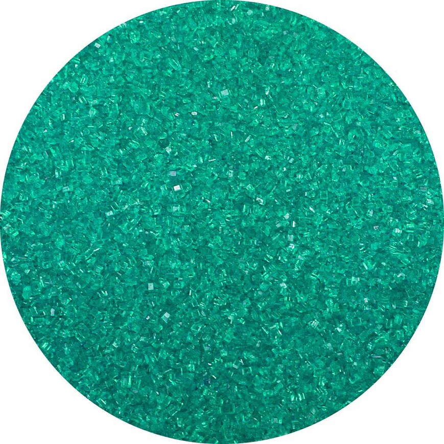 Celebakes Teal Sanding Sugar, 4 oz.