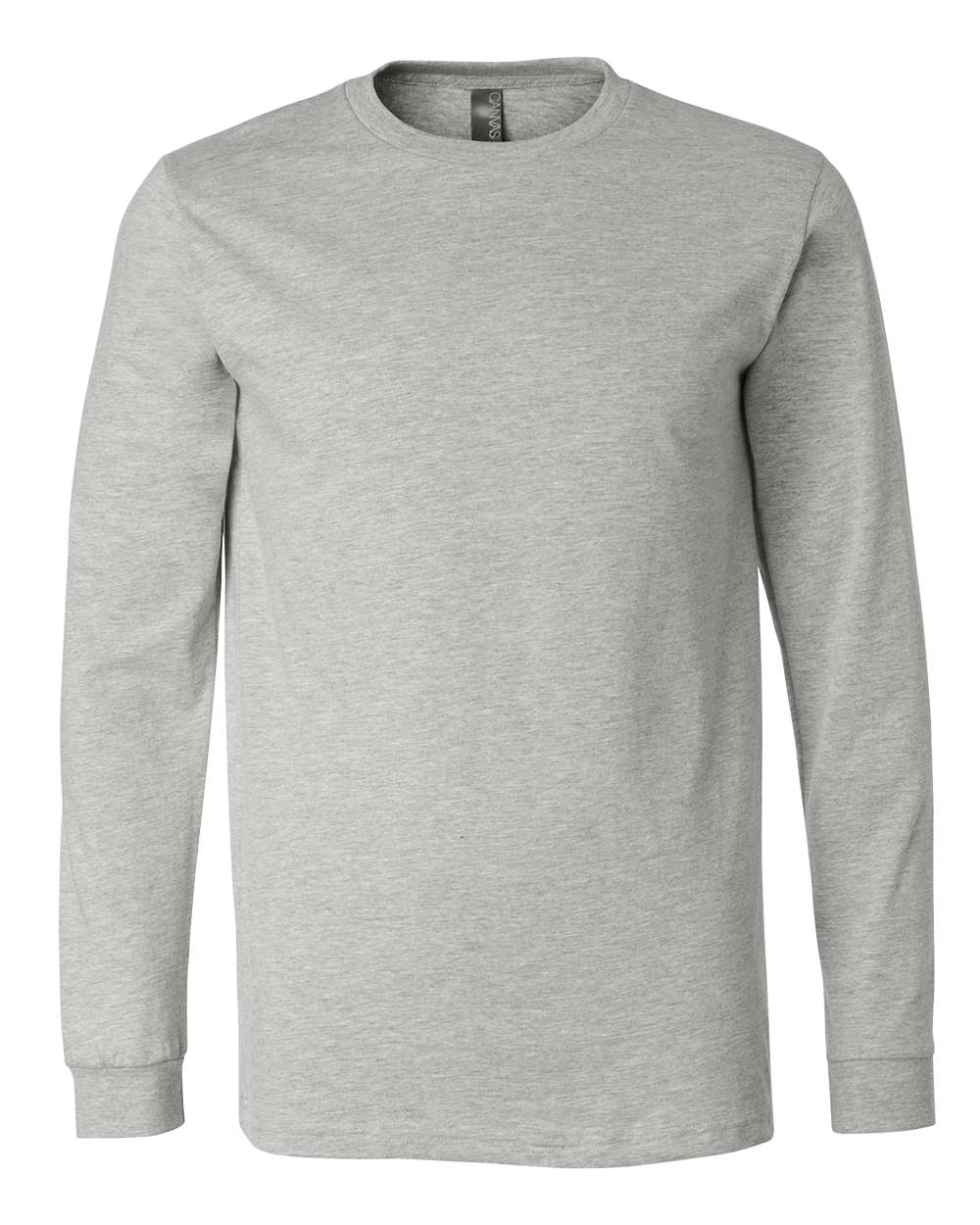 BELLA + CANVAS® Heather CVC Long Sleeve Tee