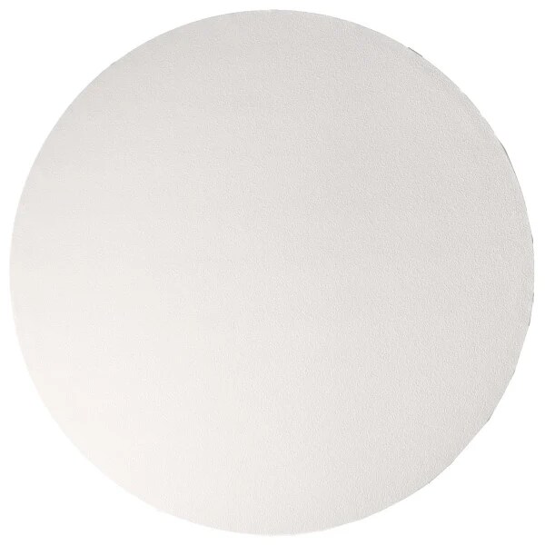 16&#x22; Round White Foil Cake Board Drum