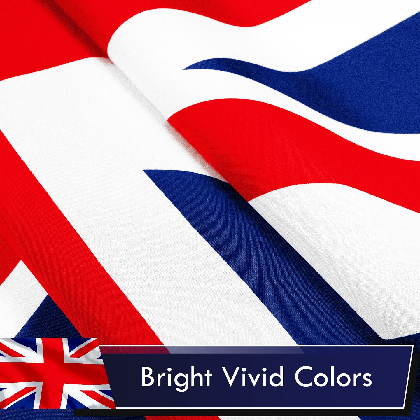 United Kingdom (UK Union Jack) Flag 75D Printed Polyester 3x5 Ft