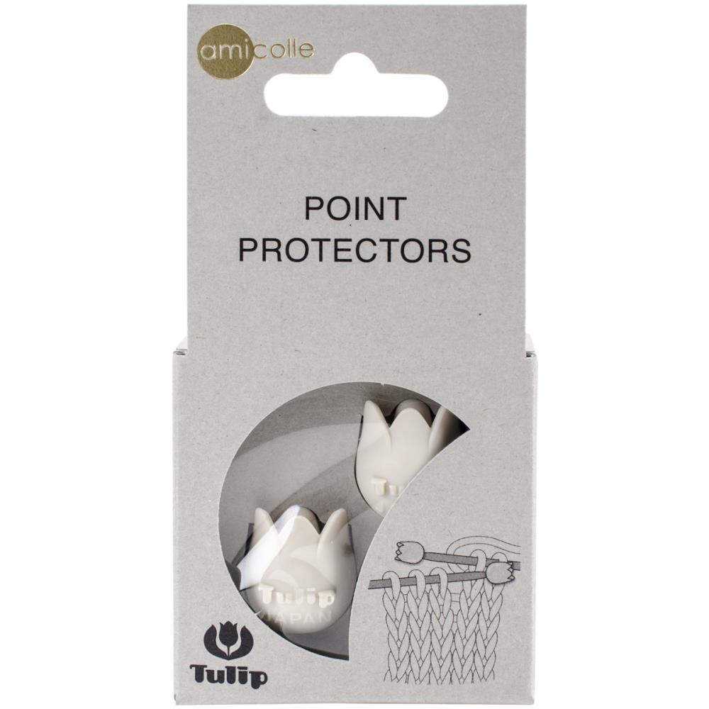 Tulip Knitting Needle Point Protectors Large (White) - Habbedash